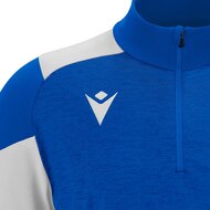 Macron Izel 1/4 Zip Top blauw wit