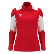 Macron Chantico 1/4 Zip Top rood