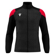 Macron Vanir Full Zip Top zwart rood