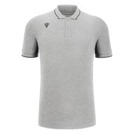 Macron Comedy polo grijs melange