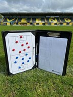 Coachmap Voetbal met rits tactiekmap