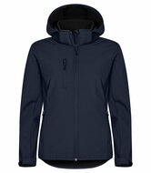 Clique Hoody Softshell Jas navy