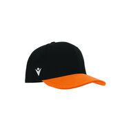 Macron Pepper cap zwart oranje