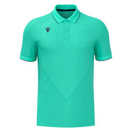 Macron Baldwin polo