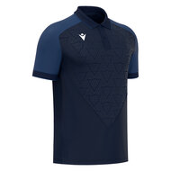 Macron Baldwin polo