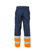 Zichtbaarheidsbroek Corona blauw oranje 2