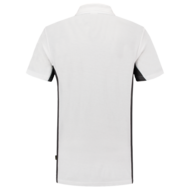 Poloshirt Tricorp TP2000 wit grijs 3