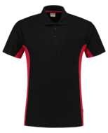 Poloshirt Tricorp TP2000 zwart rood 5