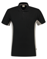 Poloshirt Tricorp TP2000 zwart grijs 5