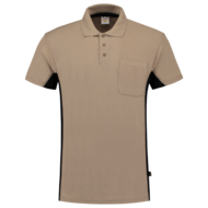 Poloshirt Tricorp TP2000 khaki zwart 4