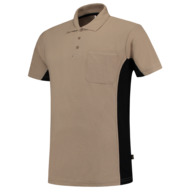 Poloshirt Tricorp TP2000 khaki zwart 5