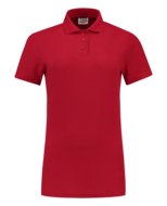 Poloshirt dames PPT180 rood 2