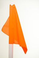 Hoekvlag | Cornervlag - rood