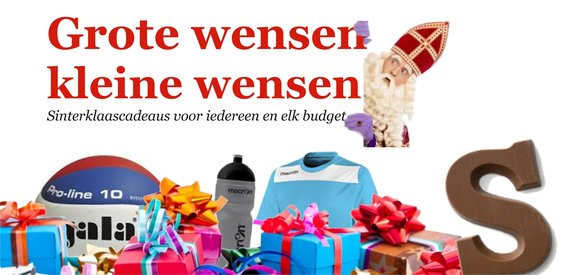 Rechthoek Overwegen rand Sinterklaas cadeau | Op zoek naar een sportief kado voor Sinterklaas?