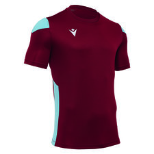 Macron Polis shirt - bordeaux rood