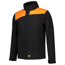 Tricorp Softshell Bicolor Naden - zwart/oranje