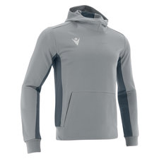 Macron Electro hoodie - zilver