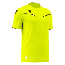 Macron Ponnet scheidsrechtersshirt - neon geel