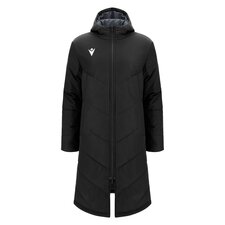 Macron Northland padded long jacket - zwart