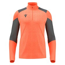 Macron Izel 1/4 Zip Top - neon coral