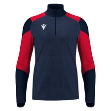 Macron Izel 1/4 Zip Top - navy/rood