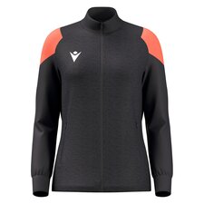 Macron Valkyria Full Zip Top dames - antraciet/neon coral