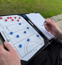 Coachmap Hockey met rits | Tacticcoach