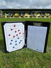 Coachmap Voetbal met rits | Tacticcoach