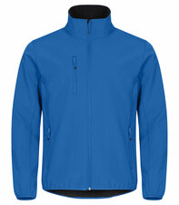 Clique Softshell Jas Heren - blauw