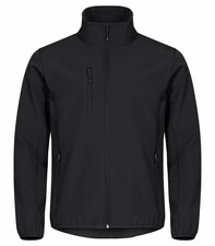 Clique Softshell Jas Heren - zwart