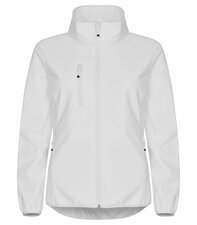 Clique Softshell Jas Dames - wit