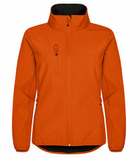 Clique Softshell Jas Dames - oranje