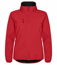 Clique Softshell Jas Dames - rood