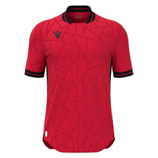 Macron Cerberus shirt - rood/zwart