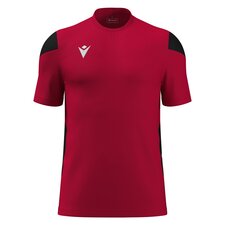 Macron Polis shirt - rood/zwart