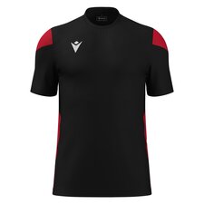 Macron Polis shirt - zwart/rood