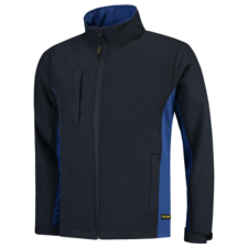 Tricorp Softshell Bicolor - navy/blauw